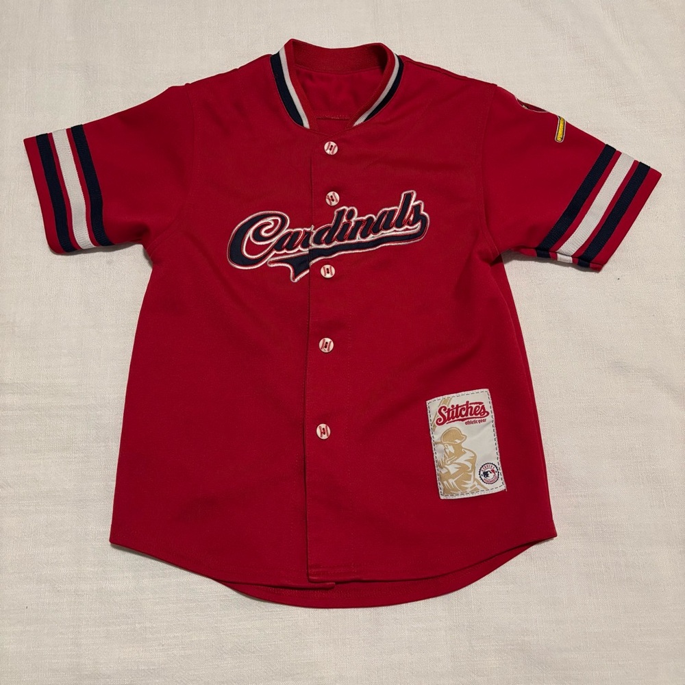 Kids Stitches St. Louis Cardinals Jersey